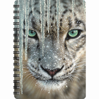 Obrázek z Notes 3D 11x14cm - sněžný leopard (10) 